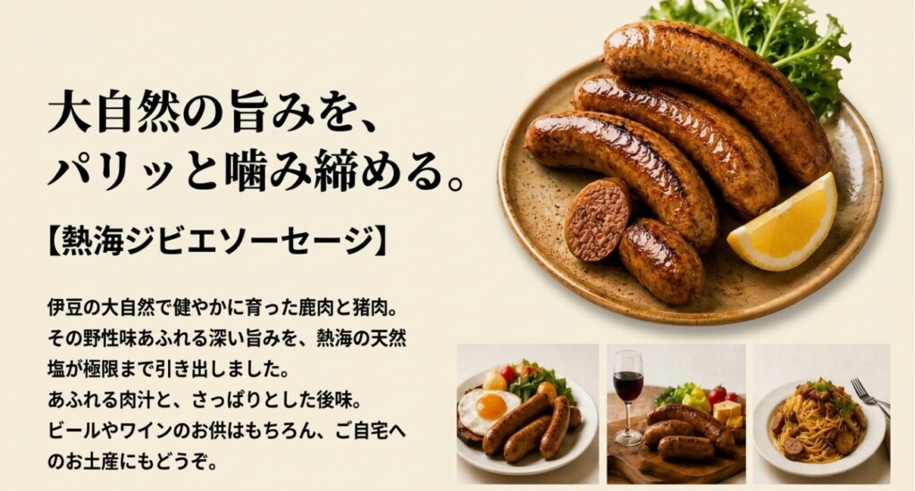 熱海ジビエソーセージ